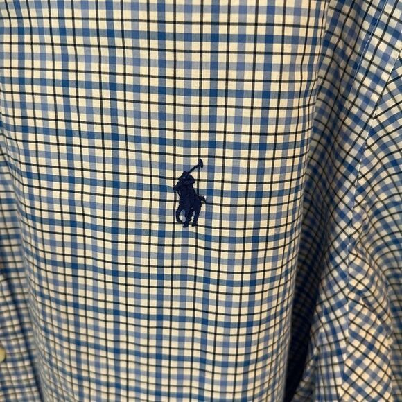 Ralph Lauren Button Down 100% Cotton stretch - Picture 2 of 3